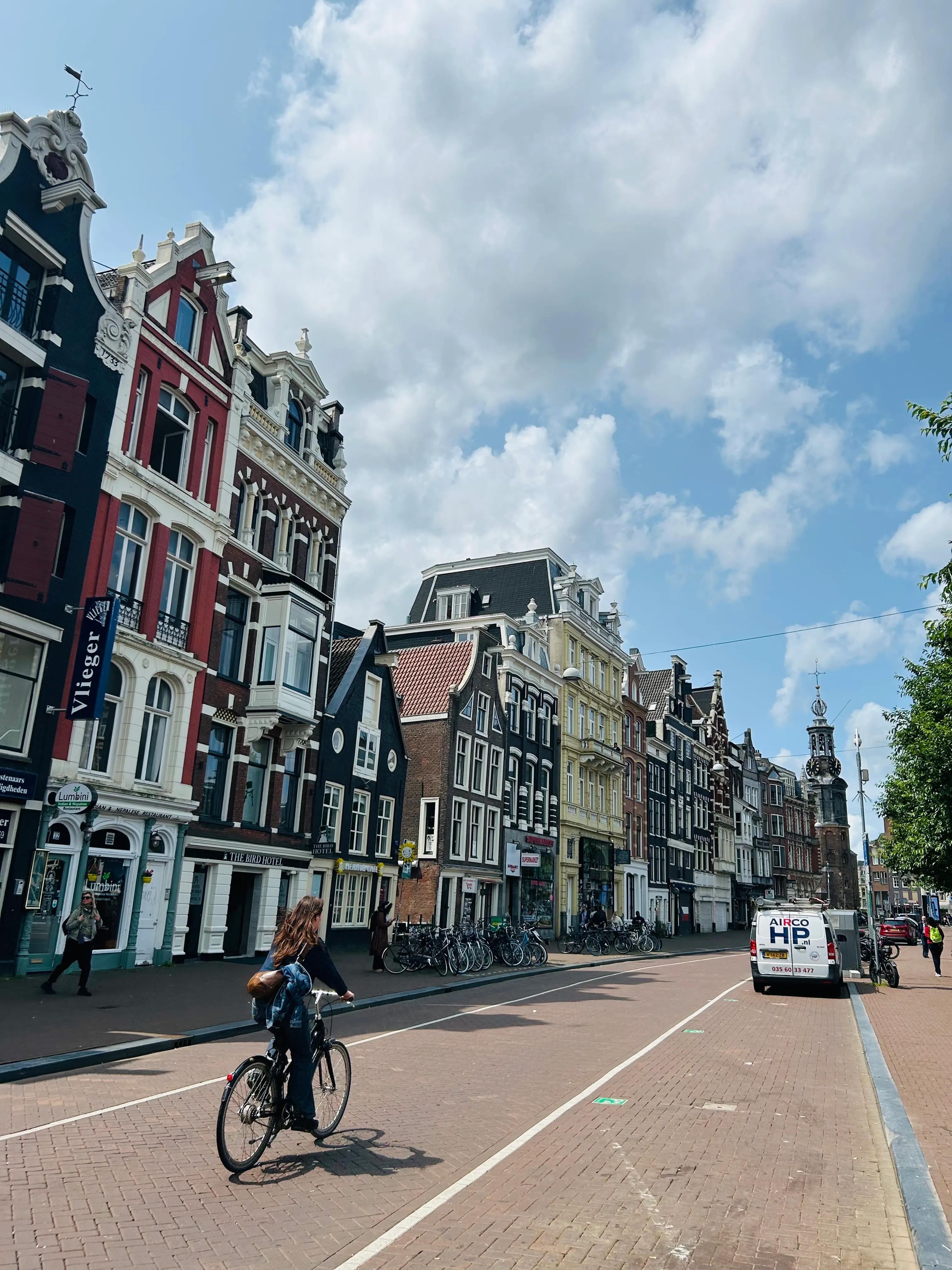 アムステルダムの街並み