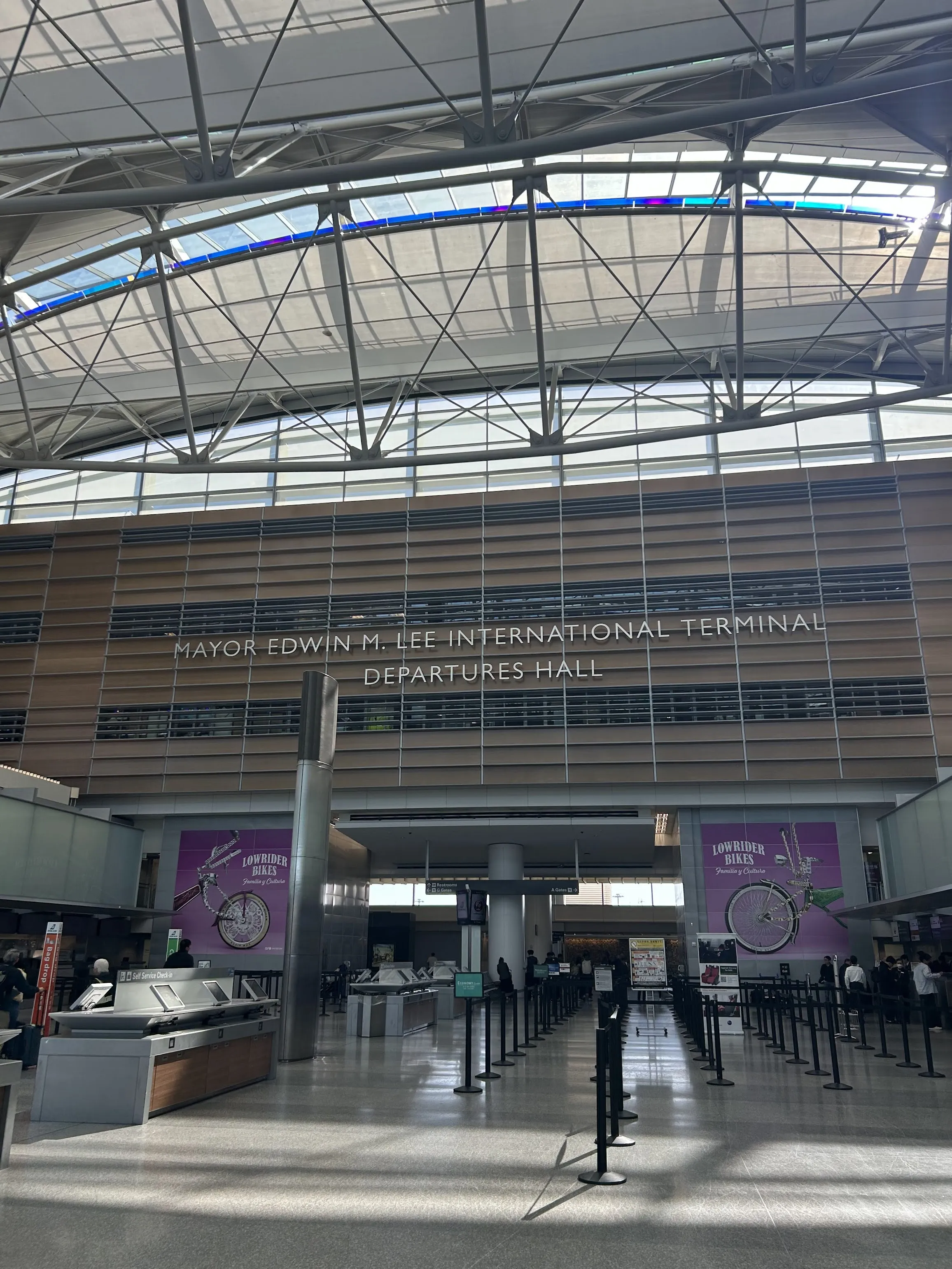 SFO の Departure