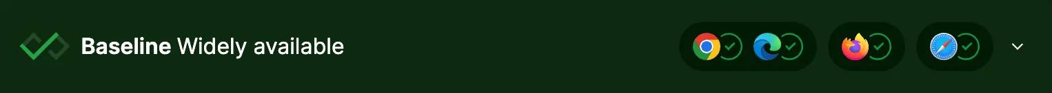 HTML Dialog Element baseline widely available