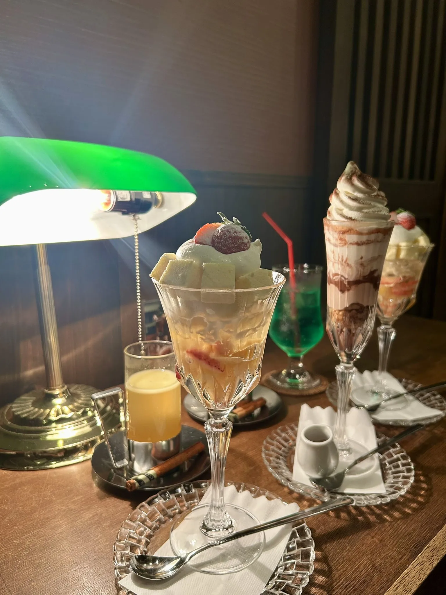 締めパフェ
