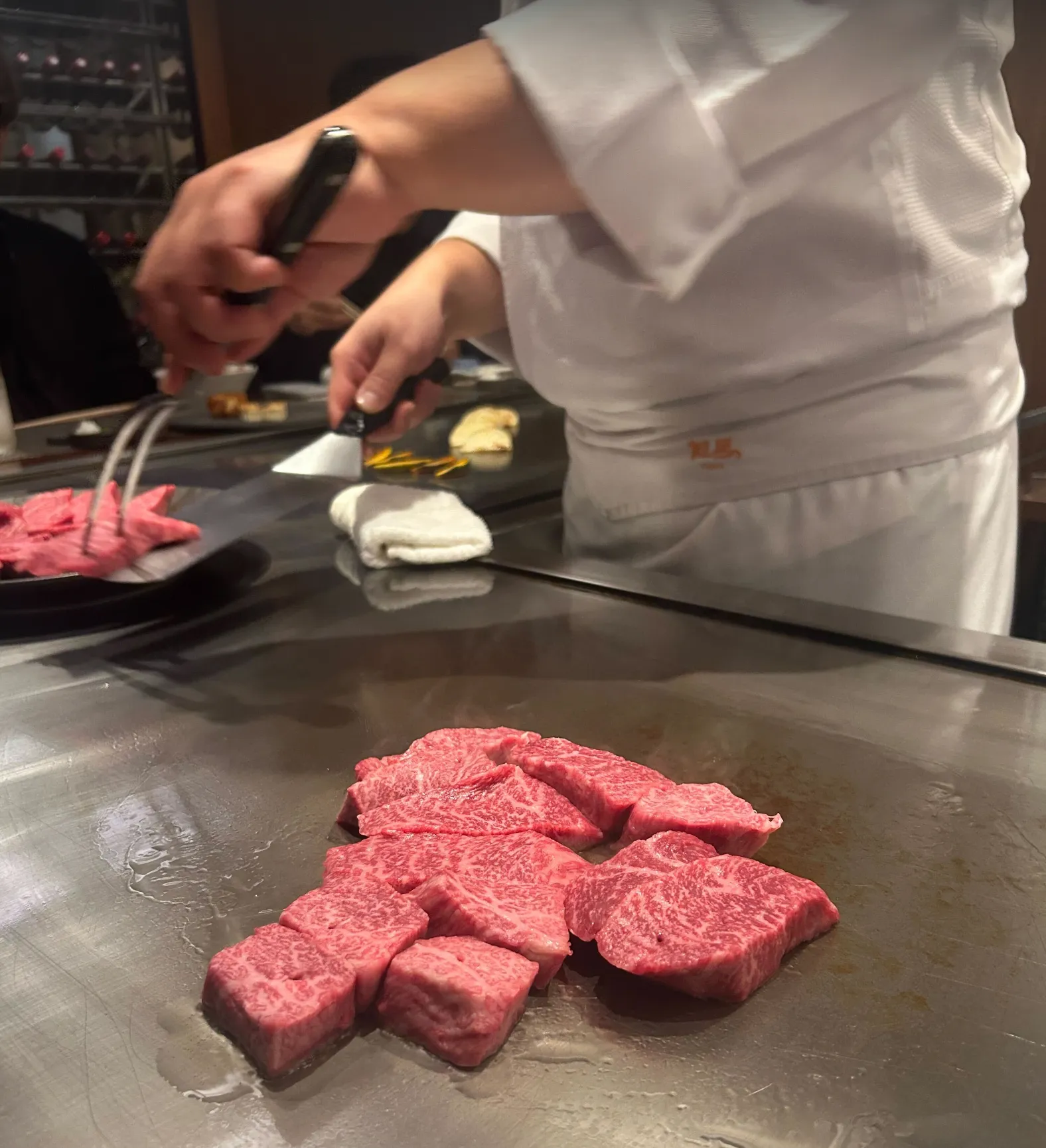 神戸牛鉄板焼き