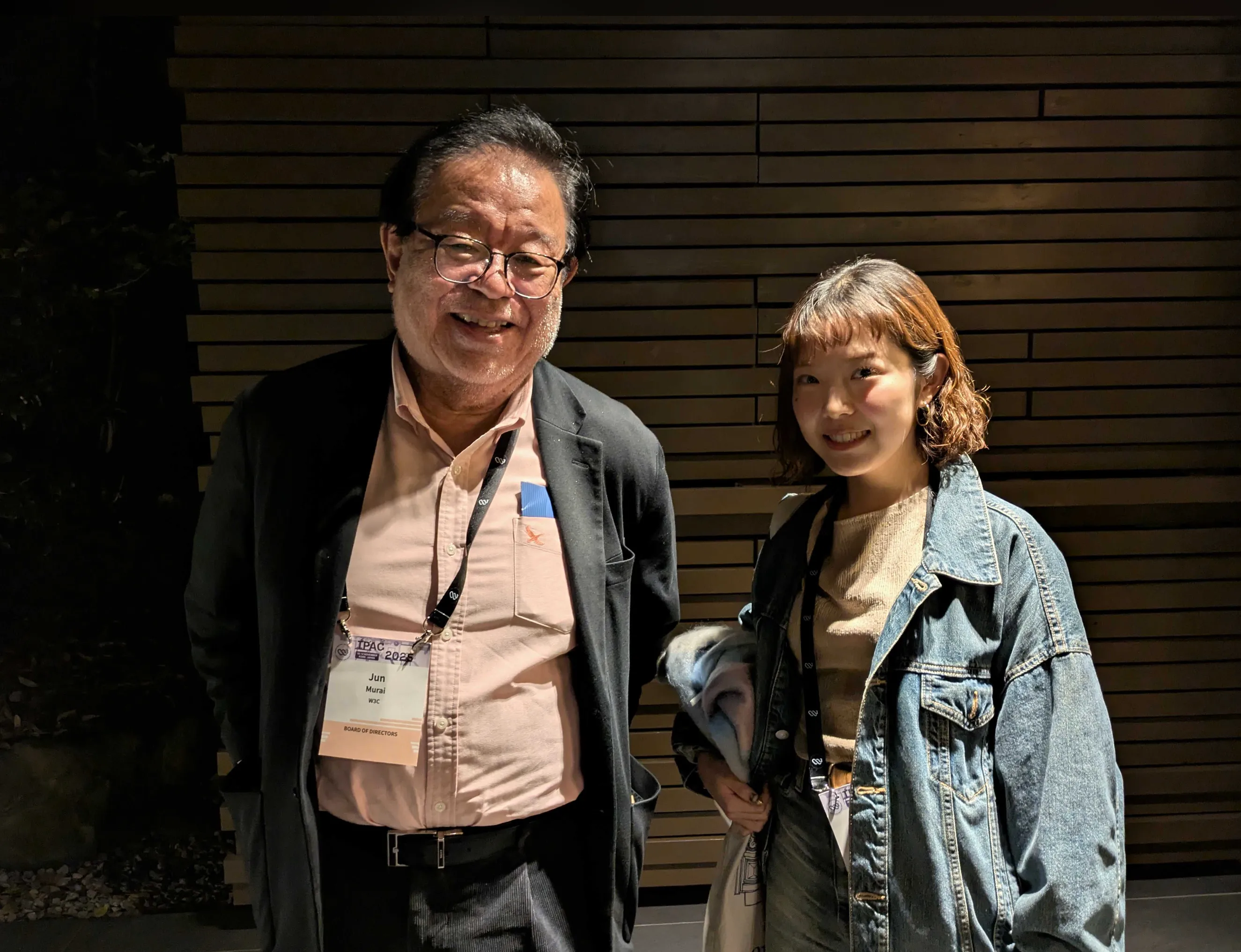 村井先生との写真