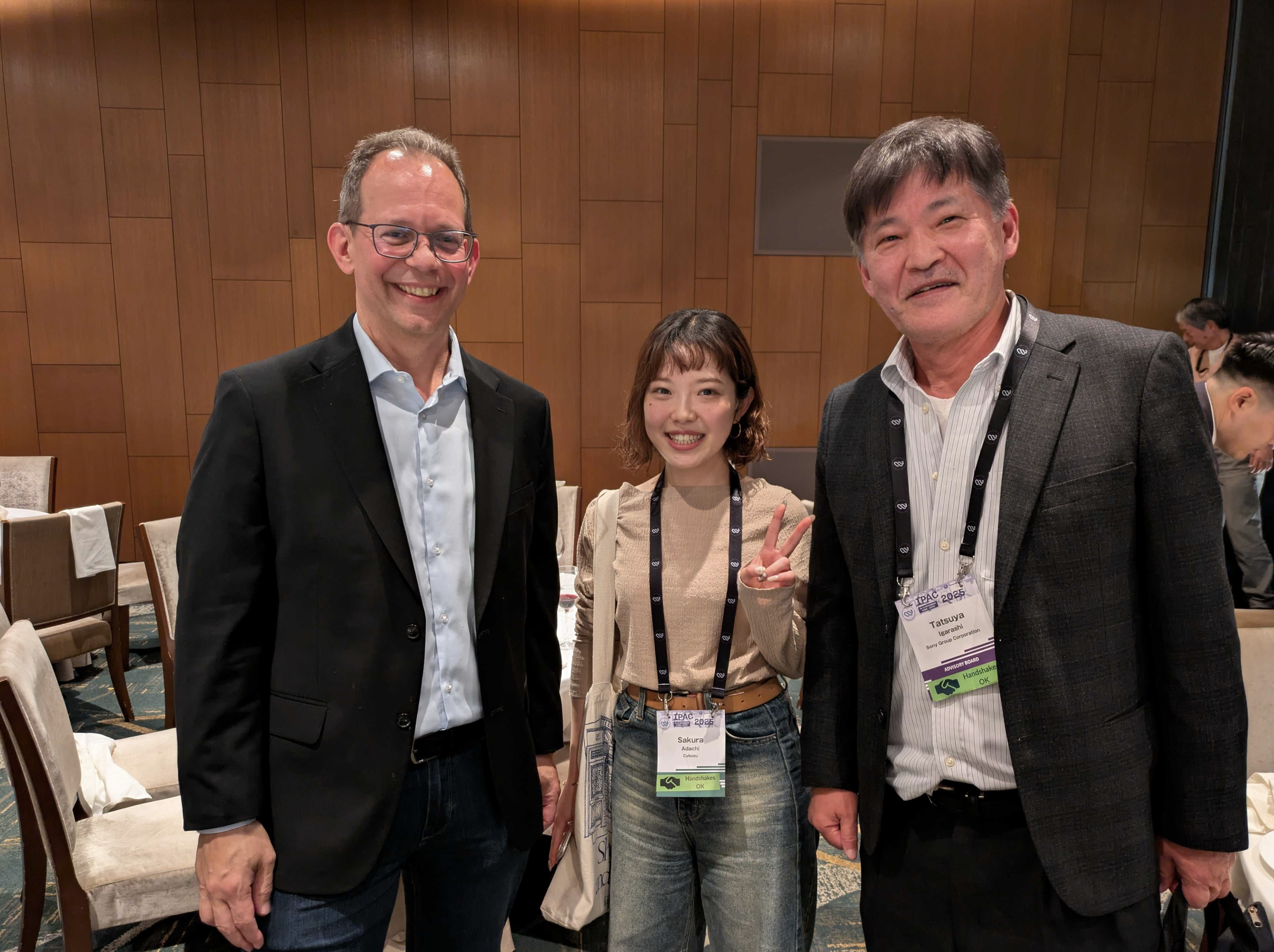 Seth さんと Igarashi さん